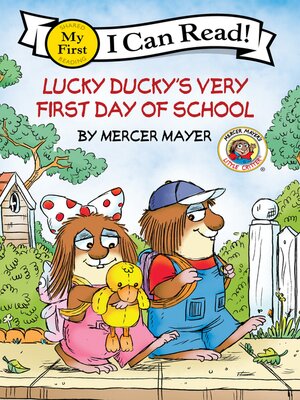 cover image of Lucky Ducky's Very First Day of School